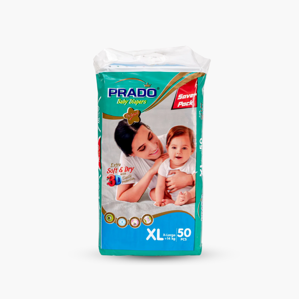Prado Baby Ex. LargeBudget Pack 50 Pieces