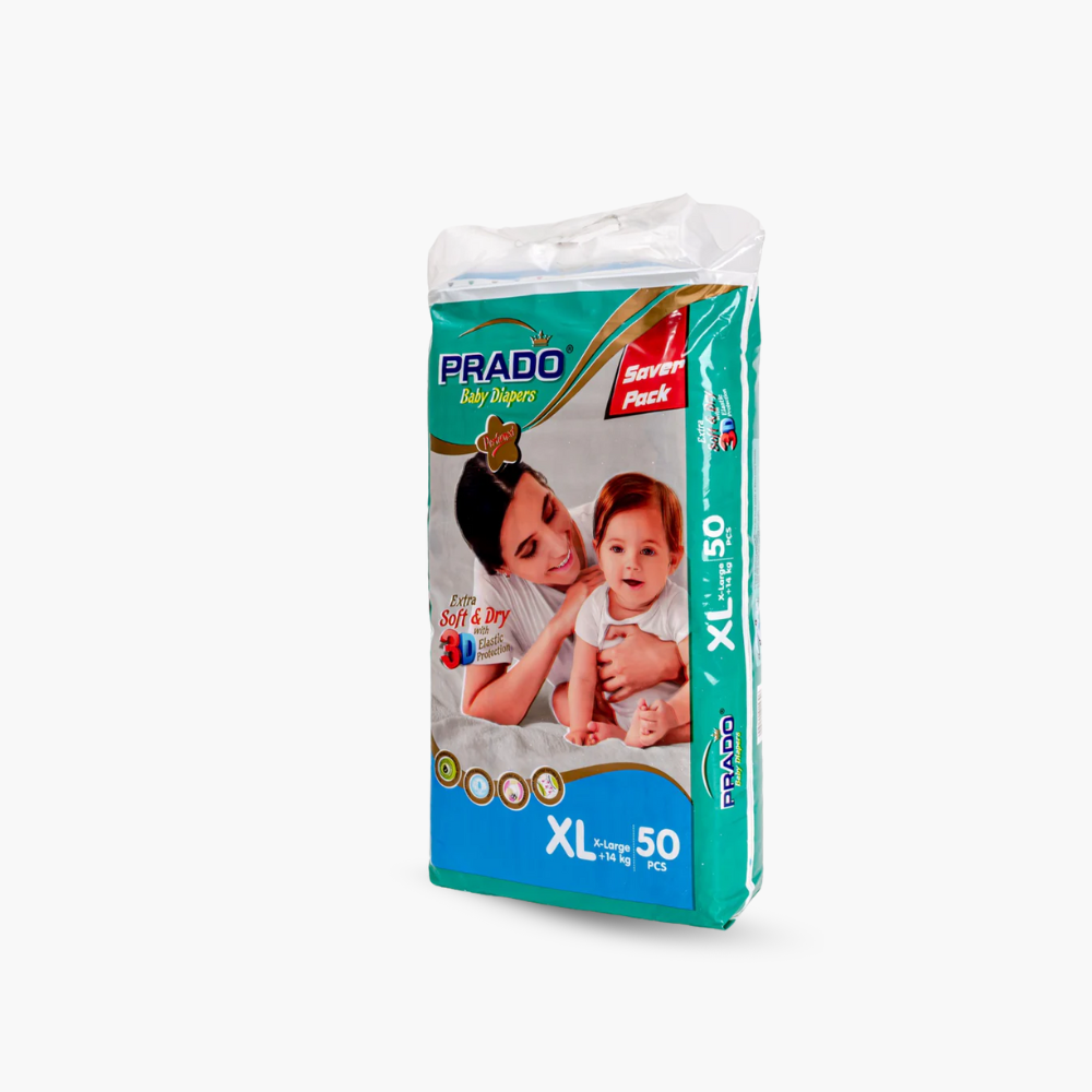 Prado Baby Ex. LargeBudget Pack 50 Pieces