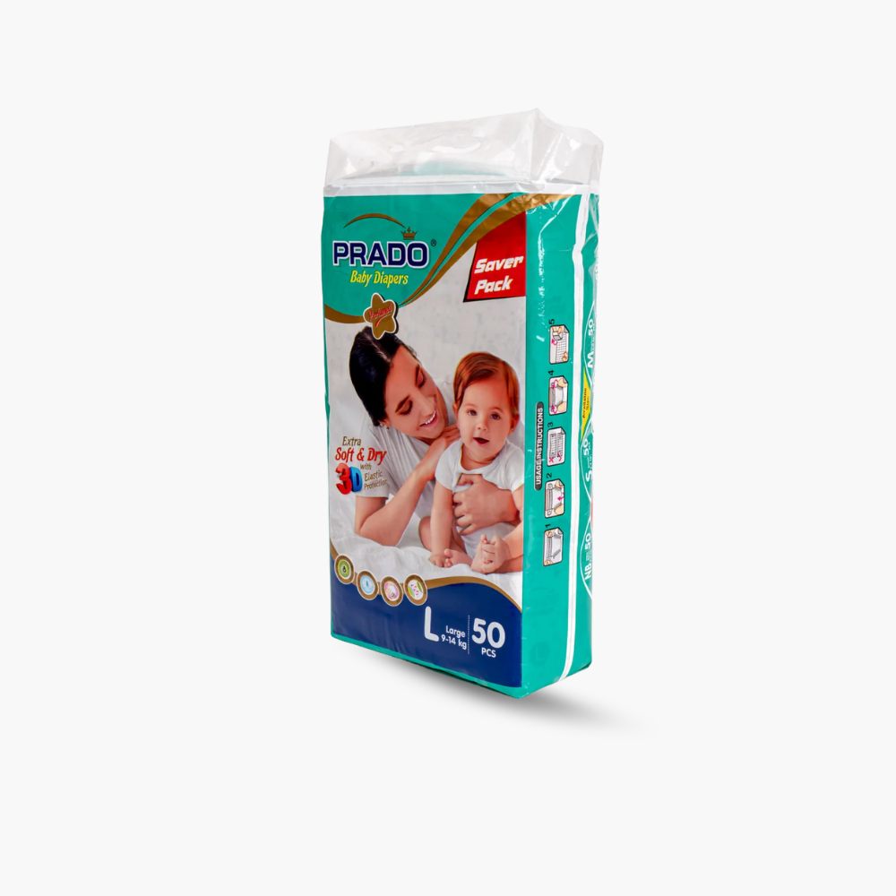 Prado Baby Large Budget Pack 50 Pieces
