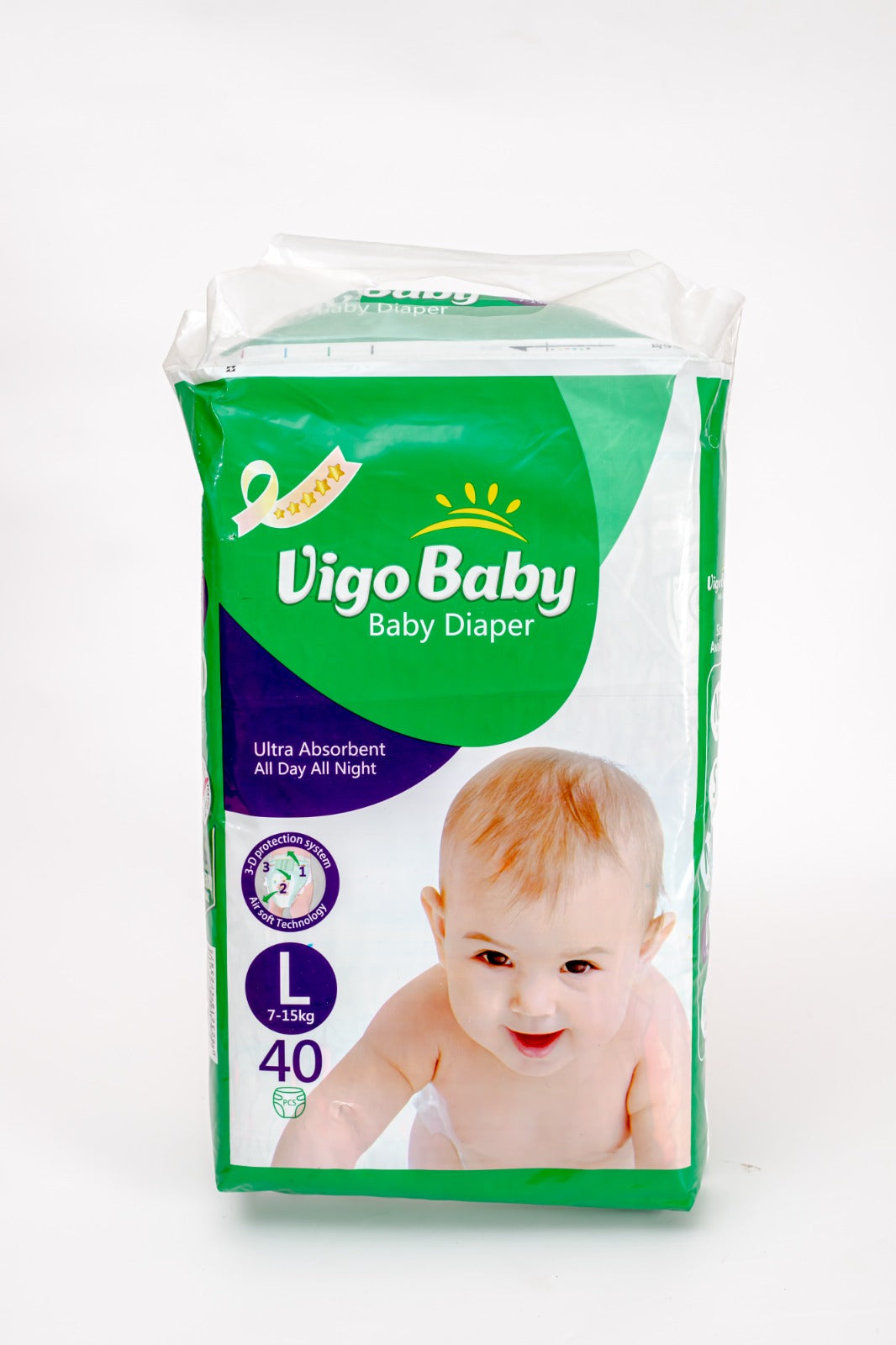 Vigo Baby L Economy Pack 40 pieces