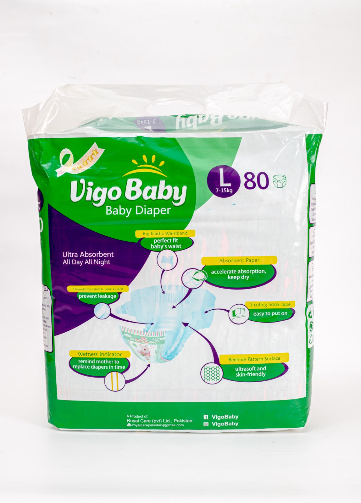 Vigo Baby L Mega Pack 80 pieces