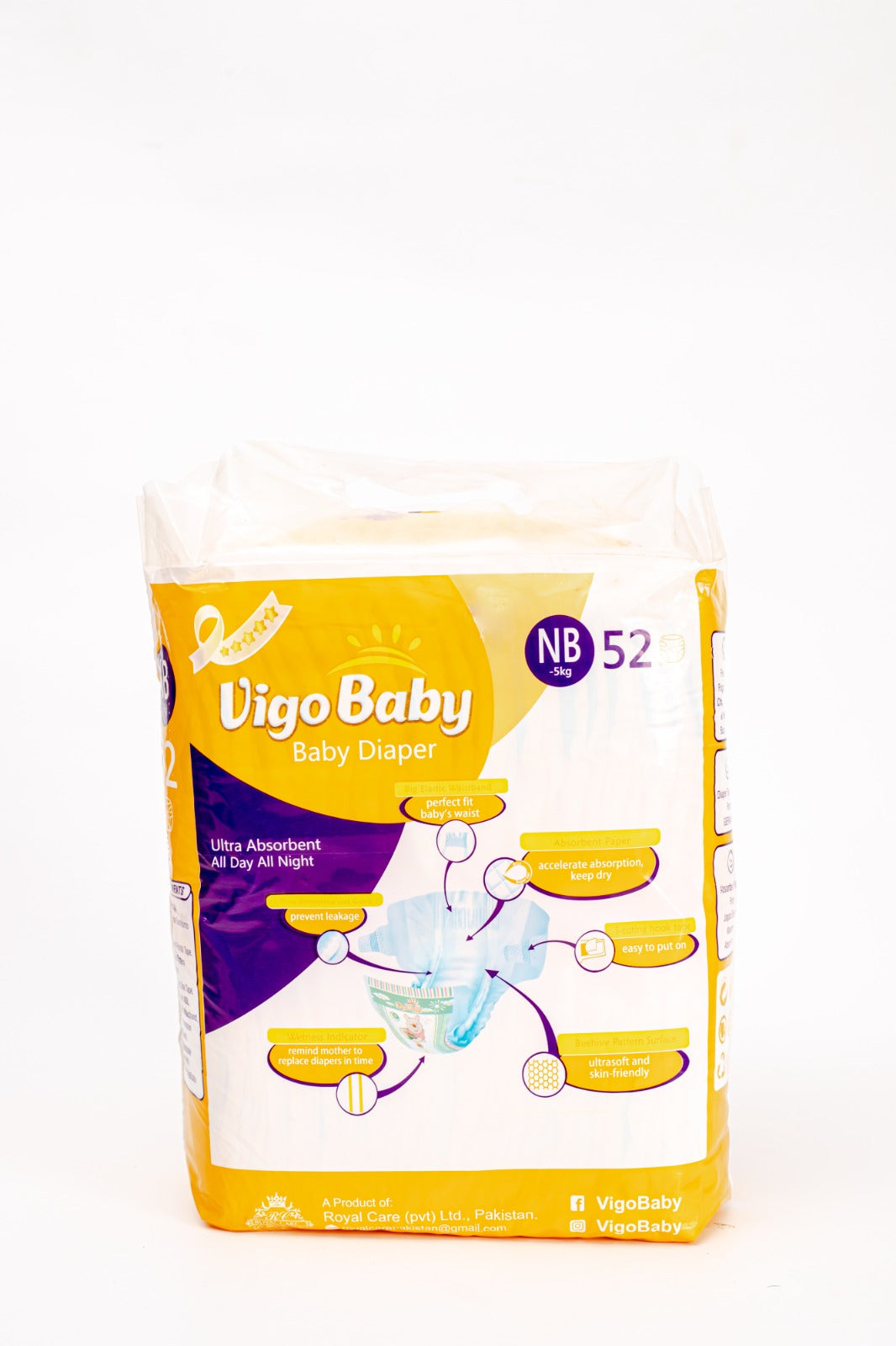 Vigo Baby NB Economy Pack 52 pieces