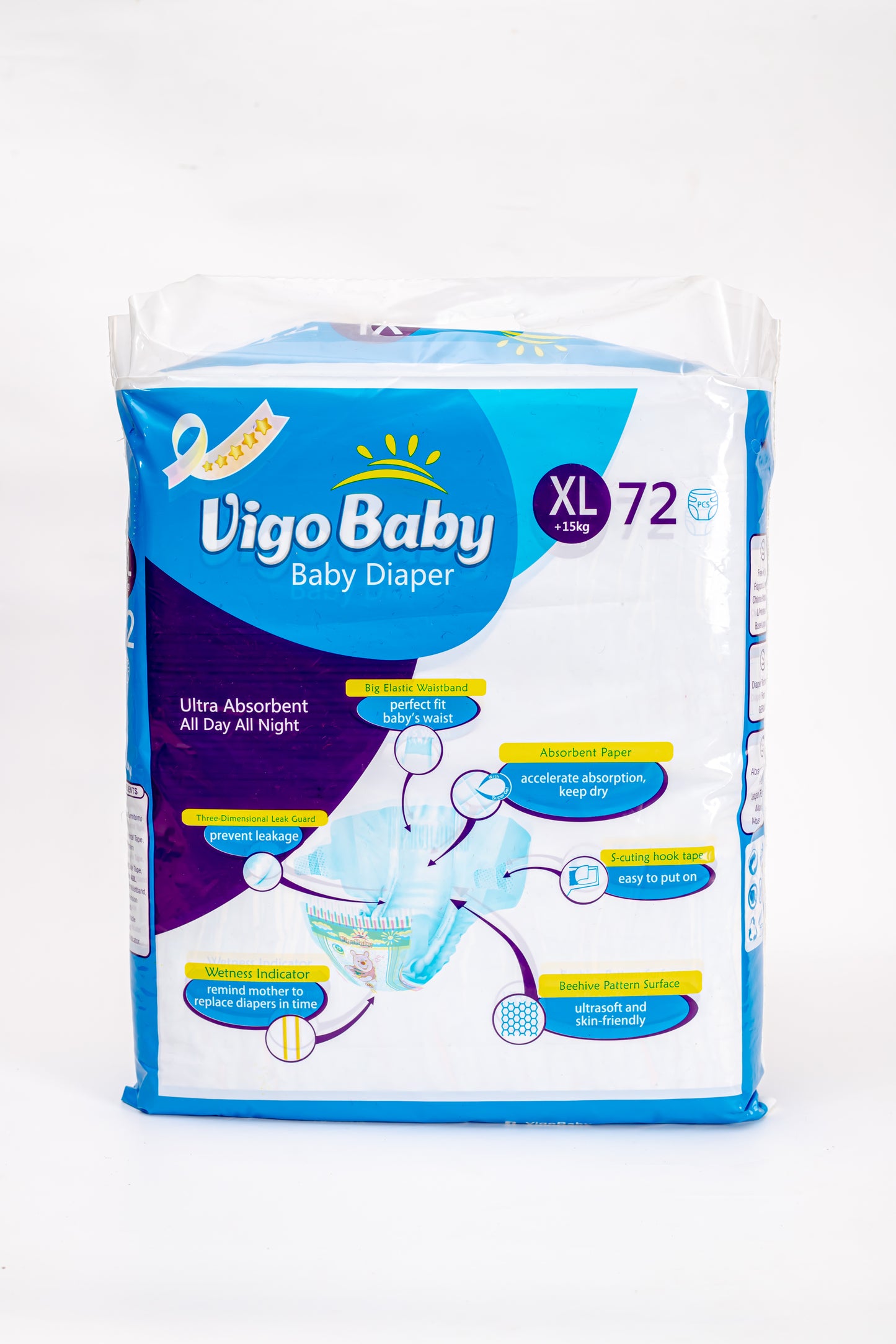 Vigo Baby XL Mega Pack 72 pieces